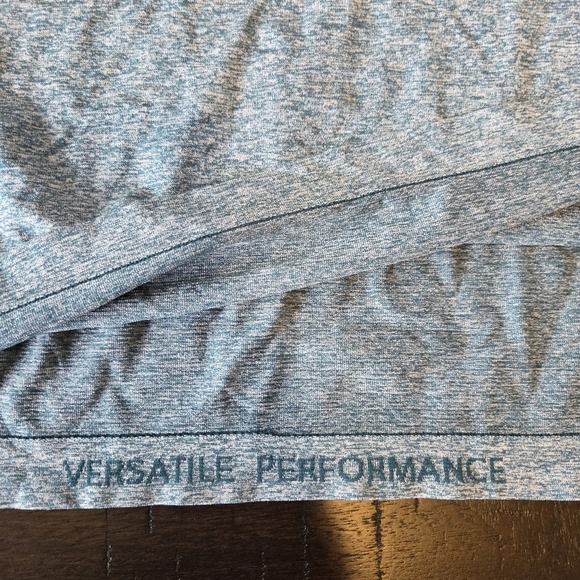 Men's VRST XL Circuit Seamless Space Dye Blue Green Performance T-Shirt New - Picture 5 of 12